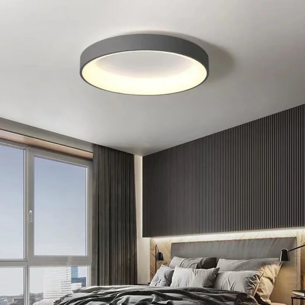 Modern Round Ceiling Light Dimmable LED Home Lighting