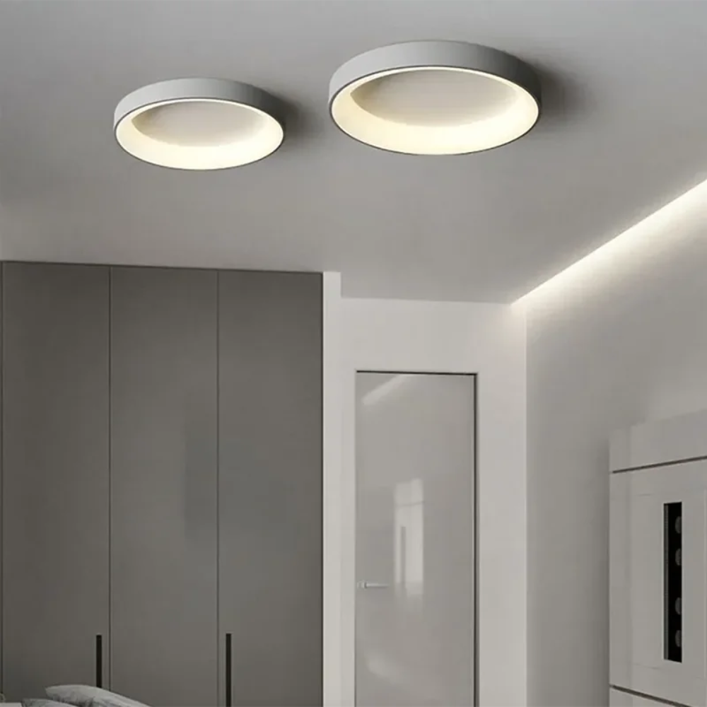 Modern Round Ceiling Light Dimmable LED Home Lighting