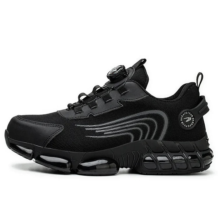 Men's Outdoor Safety Work Shoes with Steel Toe & Non-Slip Sole