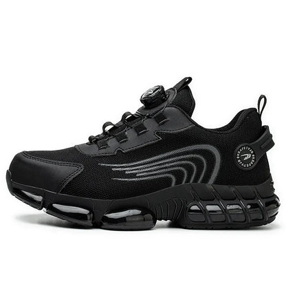 Men's Outdoor Safety Work Shoes with Steel Toe & Non-Slip Sole