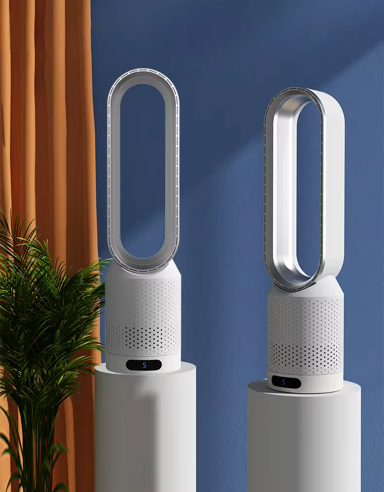 Indoor Air Purifier UV Ionisation with Multi-Speed Oscillation