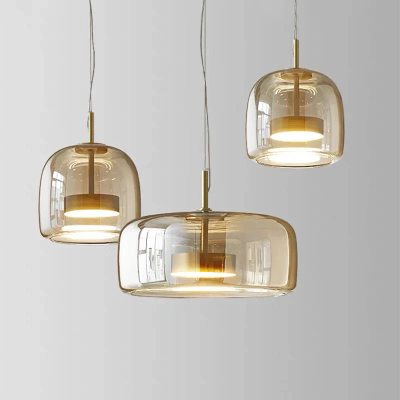 Contemporary Pendant Light Minimalist Adjustable Hanging Light