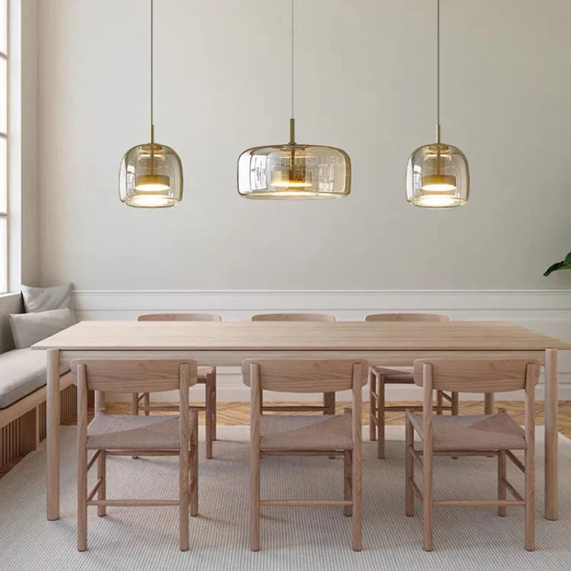 Contemporary Pendant Light Minimalist Adjustable Hanging Light