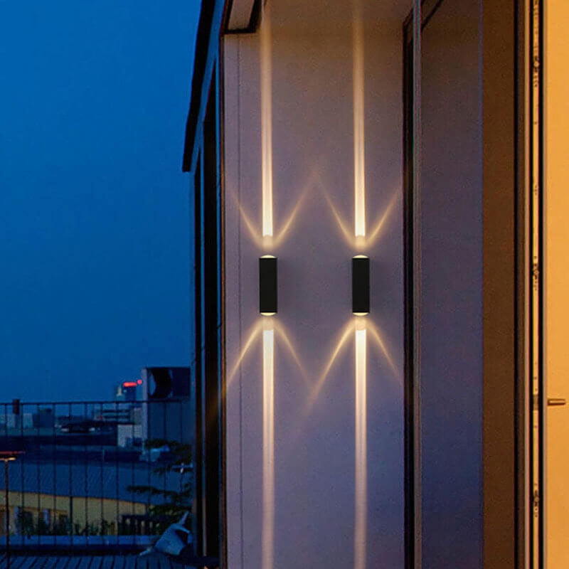 Waterproof LED Outdoor Wall Light Modern Patio and Garden Use