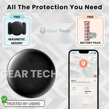 24/7 GPS Vehicle Security Tracker Android & iOS Compatible