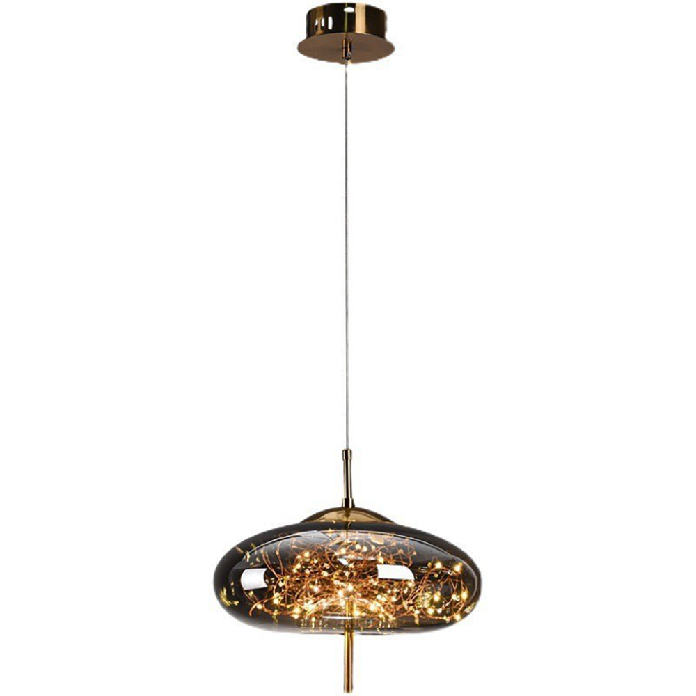 Contemporary Pendant Light LED Hanging Ceiling Fixture