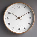 Nordic Minimalist Wall Clock Modern Scandinavian Style