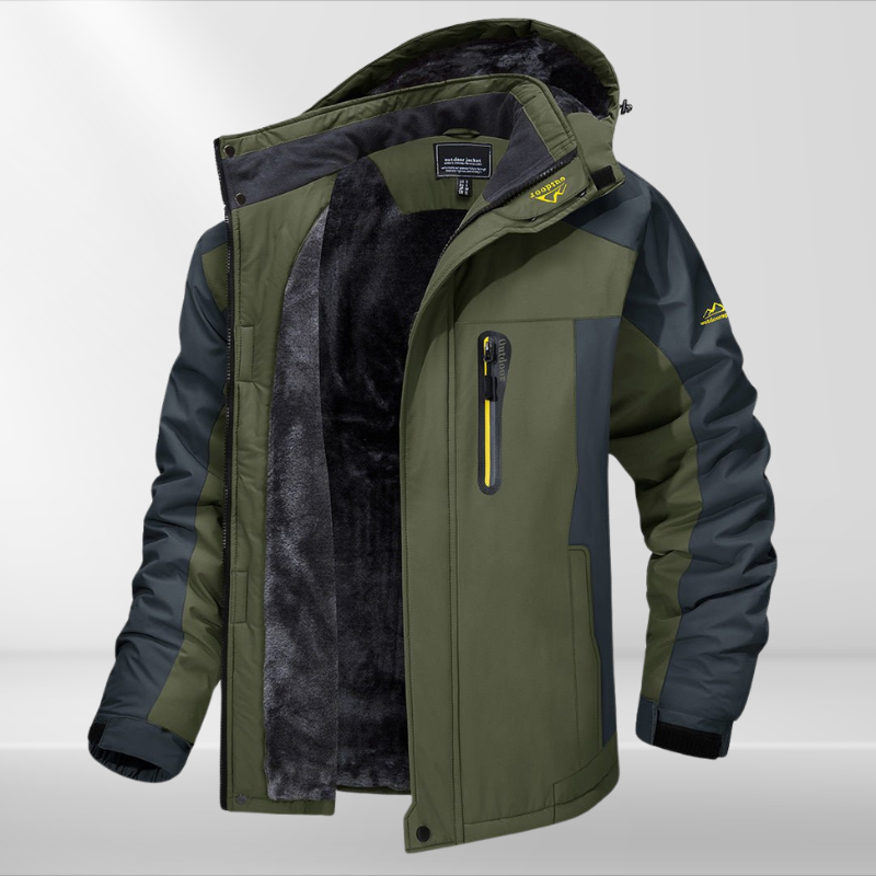 Men’s Waterproof Winter Coat Warm Insulated Protection for Cold Days