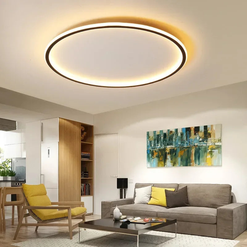 Modern Flush Mount Ceiling Light for Living Room