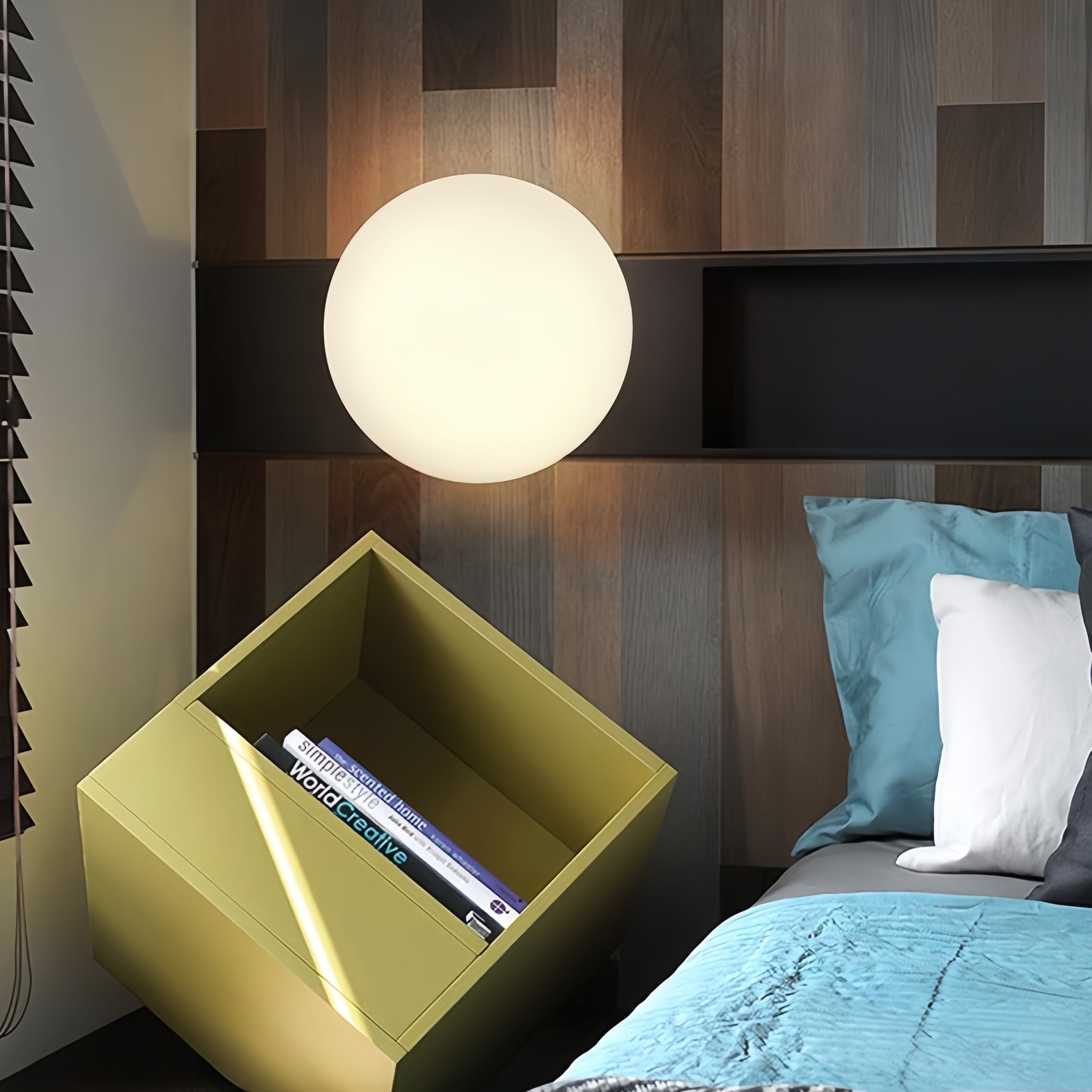 Contemporary Bubble Ceiling Light Round Flush Mount Design