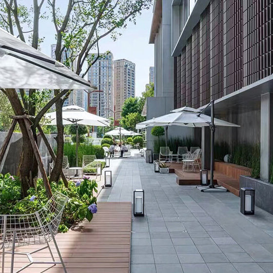 Outdoor LED Square Light Modern Garden & Patio Lighting