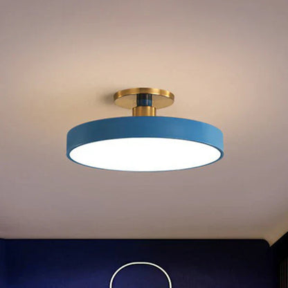 Round LED Ceiling Light Modern Minimalist Home Lighting