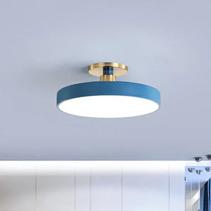 Round LED Ceiling Light Modern Minimalist Home Lighting