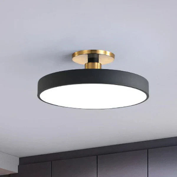Round LED Ceiling Light Modern Minimalist Home Lighting