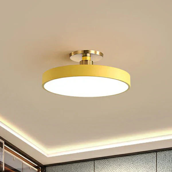 Round LED Ceiling Light Modern Minimalist Home Lighting
