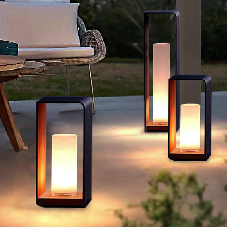 Outdoor LED Square Light Modern Garden & Patio Lighting