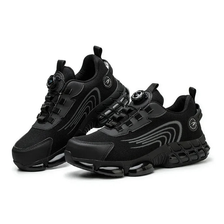 Men's Outdoor Safety Work Shoes with Steel Toe & Non-Slip Sole