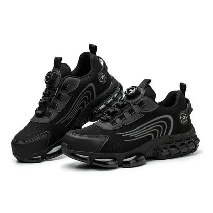 Men's Outdoor Safety Work Shoes with Steel Toe & Non-Slip Sole