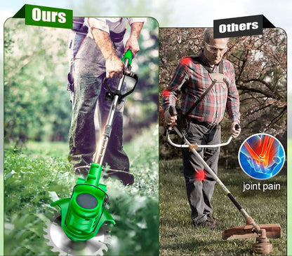 Adjustable Cordless Grass Trimmer for Garden Edges