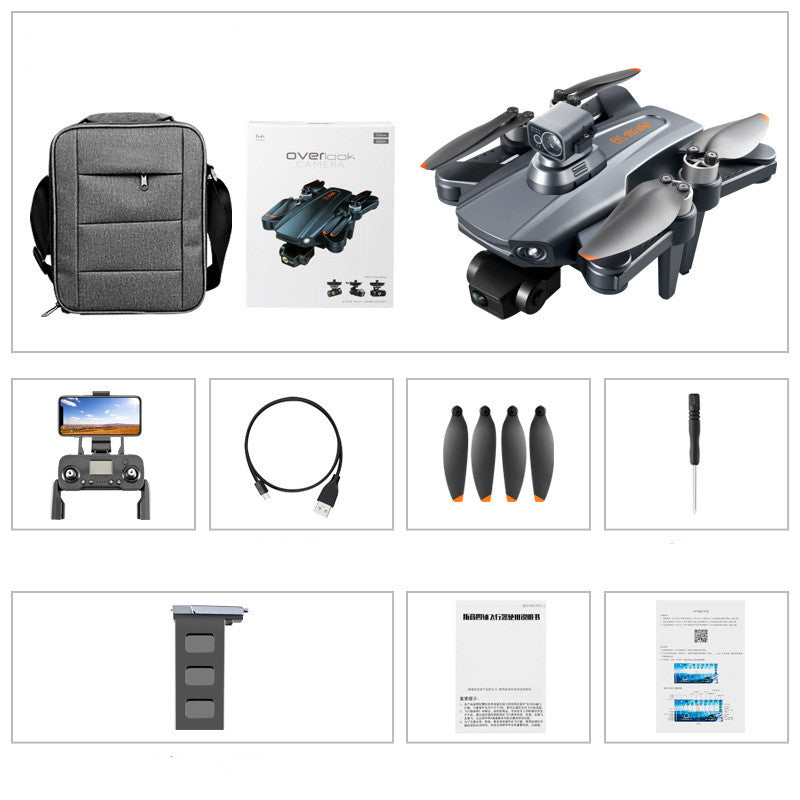 Foldable GPS Camera Drone with 3-Axis Gimbal & Obstacle Avoidance