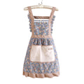 Stylish Cooking Apron Elegant Floral Design for Home & Restaurant