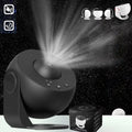 Galaxy Star Projector Light with 360° Rotation and Scene Discs