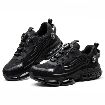 Men's Outdoor Safety Work Shoes with Steel Toe & Non-Slip Sole