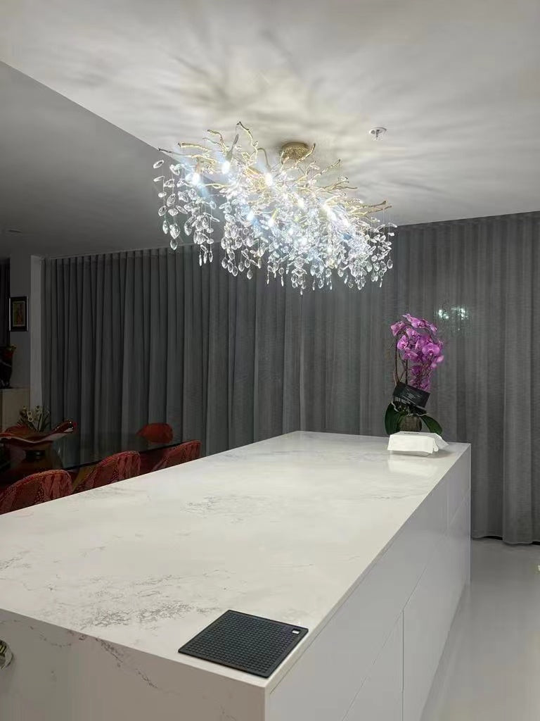 Sculptural Branch-Inspired Statement Pendant Light