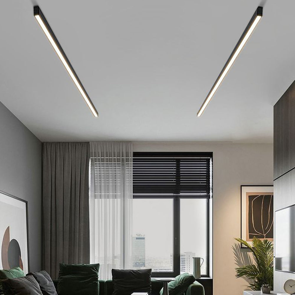 Linear LED Ceiling Light Modern Indoor Lighting Fixture