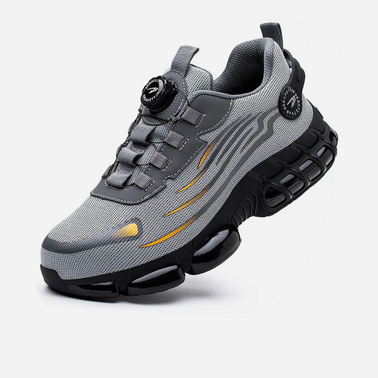 Men's Outdoor Safety Work Shoes with Steel Toe & Non-Slip Sole