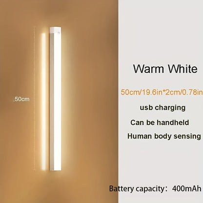 Wireless Motion-Activated LED Light Rechargeable Indoor Strip Light