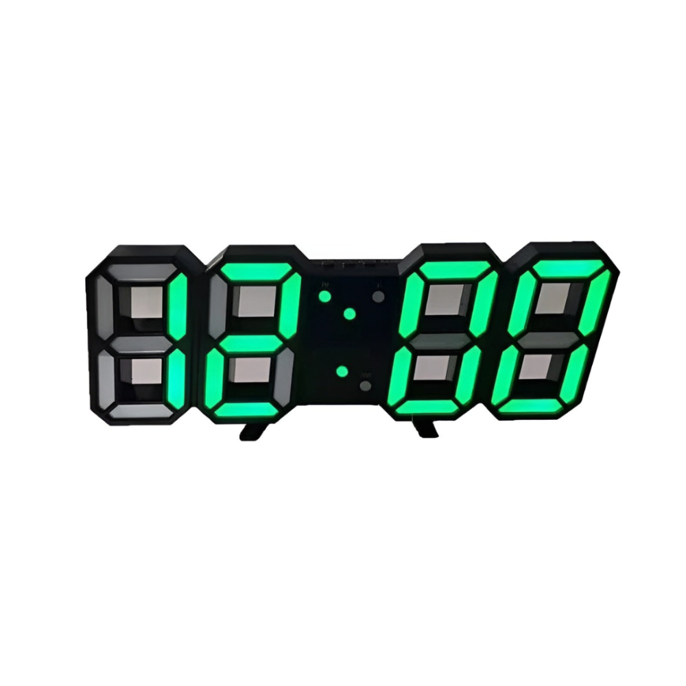 LED Digital Wall Clock with Large Display and Night Mode