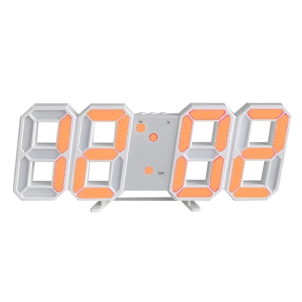 LED Digital Wall Clock with Large Display and Night Mode