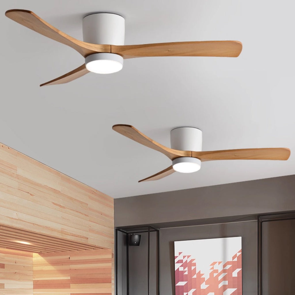 Modern Ceiling Fan with LED Light and Remote