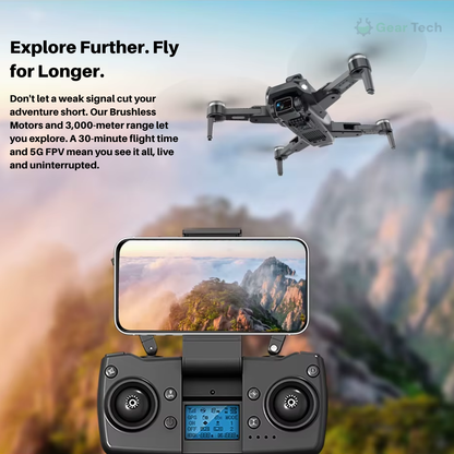 Advanced RG106 Pro Drone with GPS & 8K Video