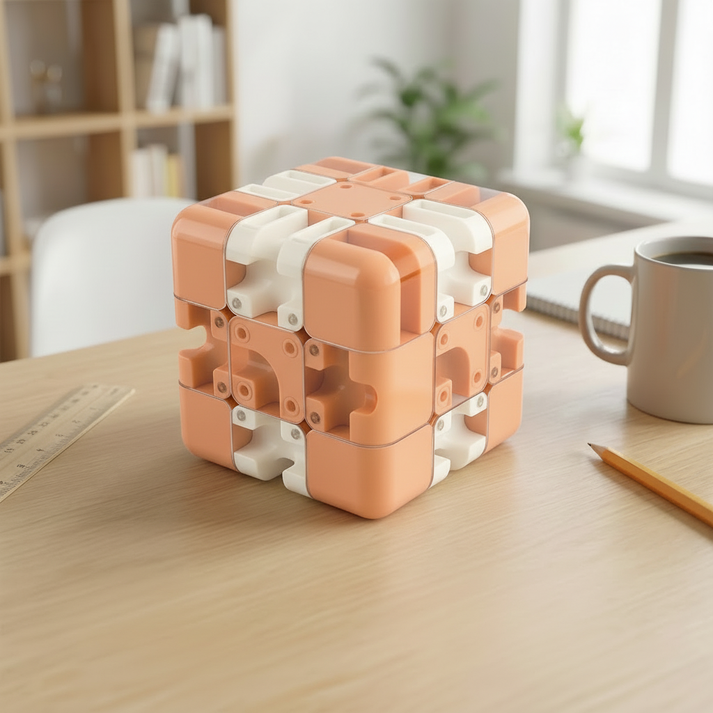 3D Maze Puzzle Cube Brain Teaser with Metal Ball and Multi-Layer Labyrinth Pathways - Image 5