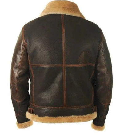 Men's Pilot Jacket Cozy Lined Style for Cool Weather