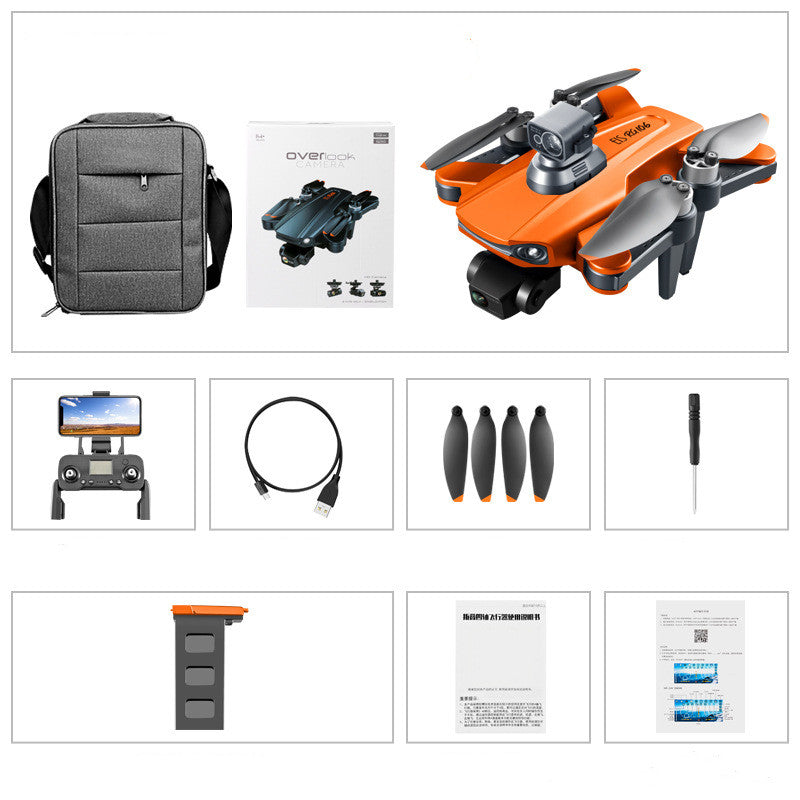 Foldable GPS Camera Drone with 3-Axis Gimbal & Obstacle Avoidance