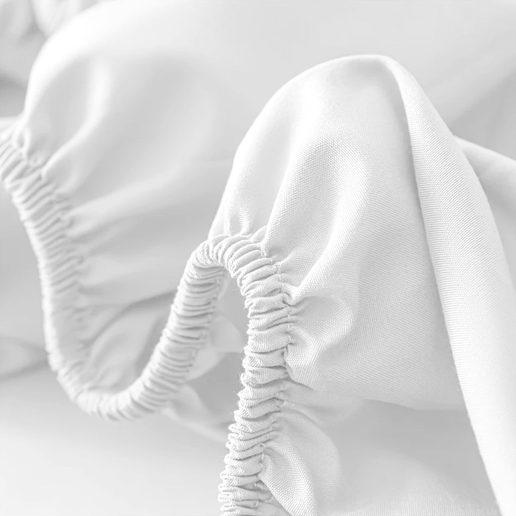 Extra tiefes Spannbettlaken – knitterresistente Bettwäsche für alle Jahreszeiten