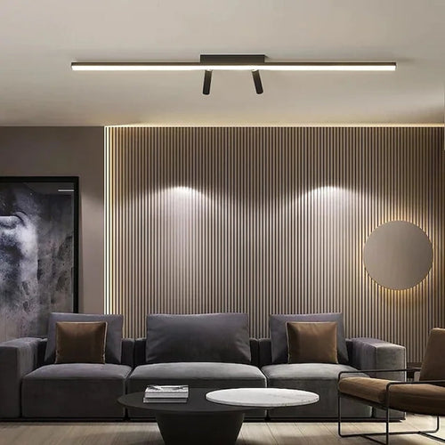 Adjustable LED Ceiling Spotlight Linear Flush Mount Light