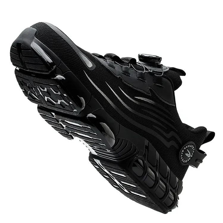 Men's Outdoor Safety Work Shoes with Steel Toe & Non-Slip Sole