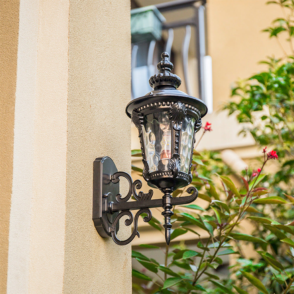 Vintage Style Outdoor Wall Light Decorative Lantern for Exterior Walls