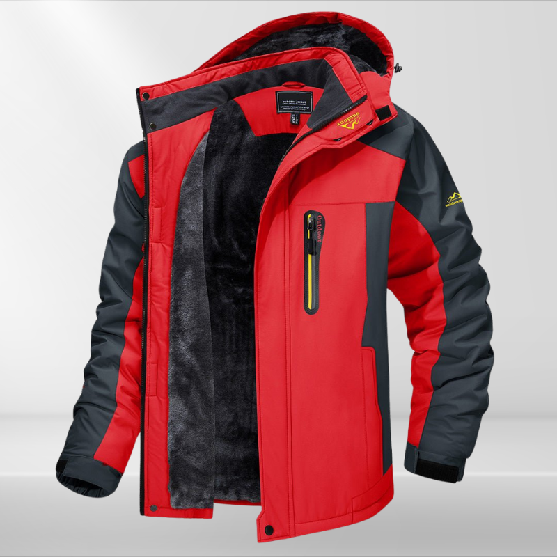 Men’s Waterproof Winter Coat Warm Insulated Protection for Cold Days