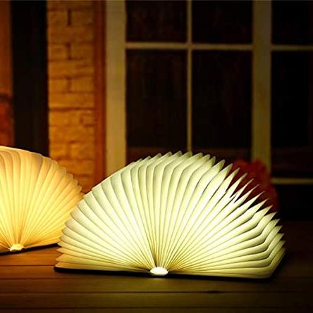 Decorative Book Shaped LED Night Light USB Rechargeable