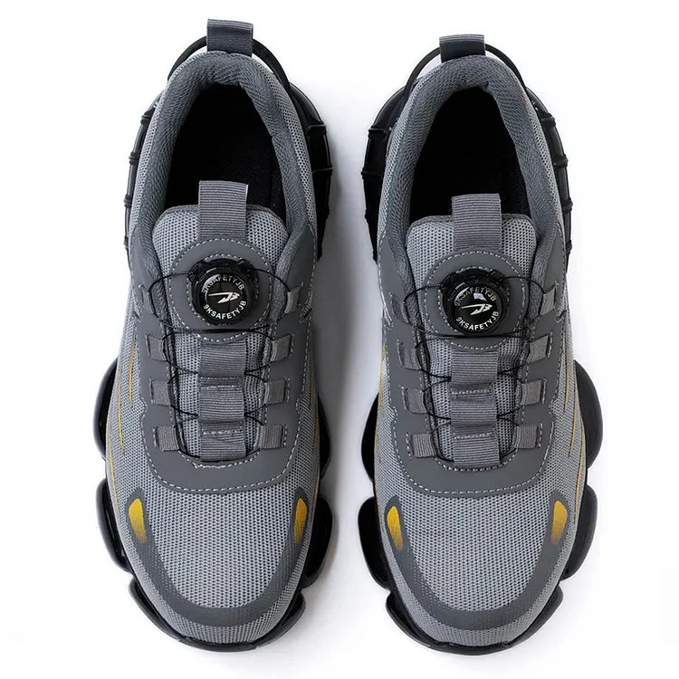 Men's Outdoor Safety Work Shoes with Steel Toe & Non-Slip Sole