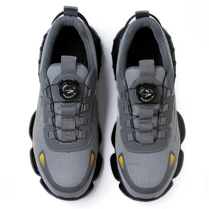 Men's Outdoor Safety Work Shoes with Steel Toe & Non-Slip Sole