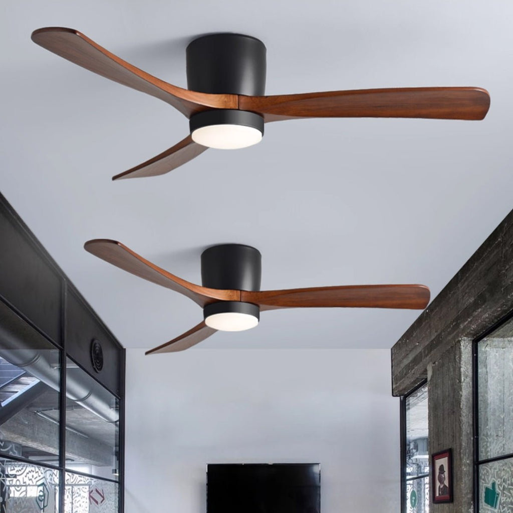 Modern Ceiling Fan with LED Light and Remote