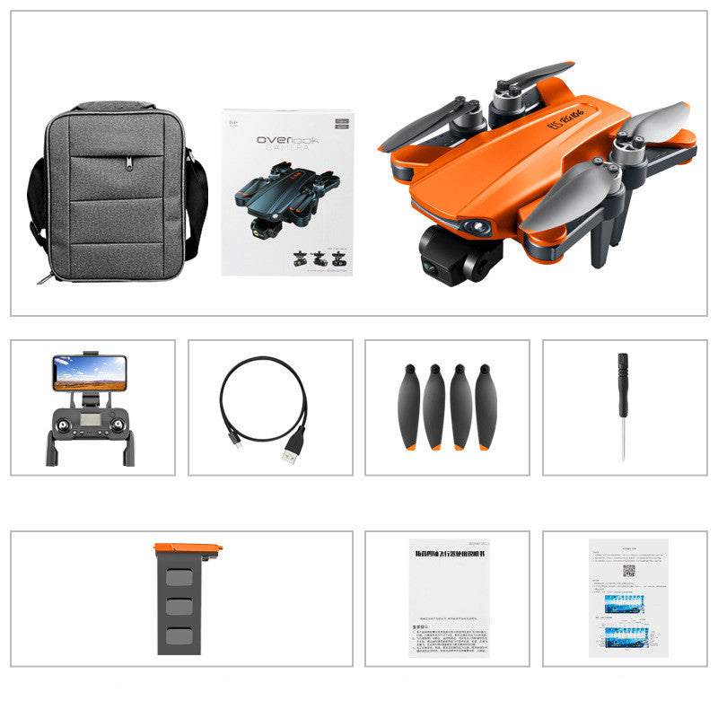 Foldable GPS Camera Drone with 3-Axis Gimbal & Obstacle Avoidance
