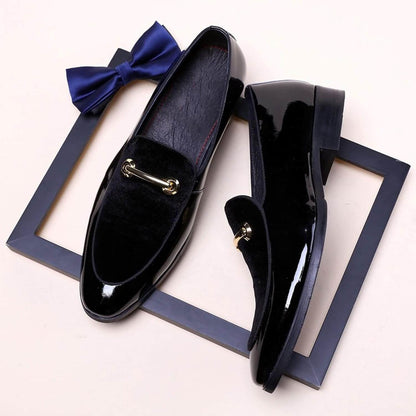 Men's Formal Slip-On Loafers Sleek Italian-Inspired Design