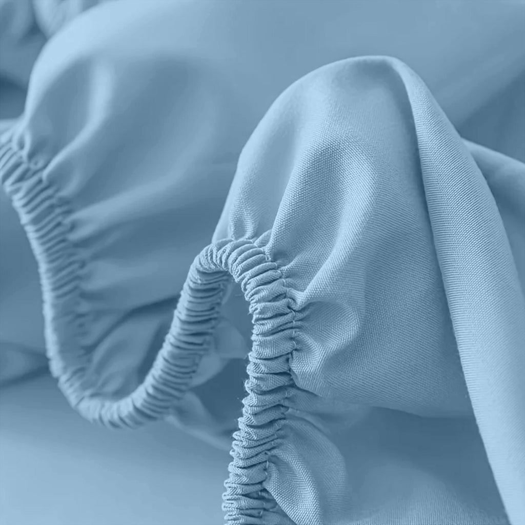 Extra tiefes Spannbettlaken – knitterresistente Bettwäsche für alle Jahreszeiten